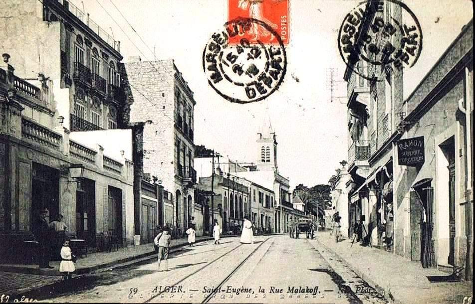 686- Alger - Saint Eugene - Rue Malakoff.jpg